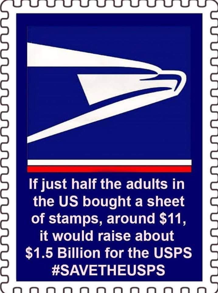 MarkHamill's tweet photo. Agreed. Oh, and also extremely, EXTREMELY IMPORTANT:
SAVE THE @USPS!!! https://t.co/Jd2AEqwbUR
