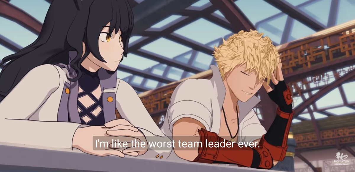 For some reason there seem to be people who don't think Sun's character was retconned in Before the Dawn. For those people, this thread is for you. Sun at the start of V6 ALREADY acknowledged that he was a bad leader, and was going to do things differently.  #RWBY