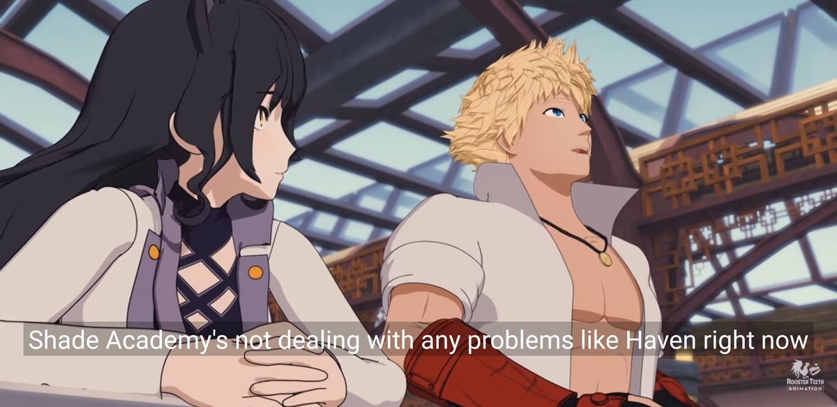 For some reason there seem to be people who don't think Sun's character was retconned in Before the Dawn. For those people, this thread is for you. Sun at the start of V6 ALREADY acknowledged that he was a bad leader, and was going to do things differently.  #RWBY