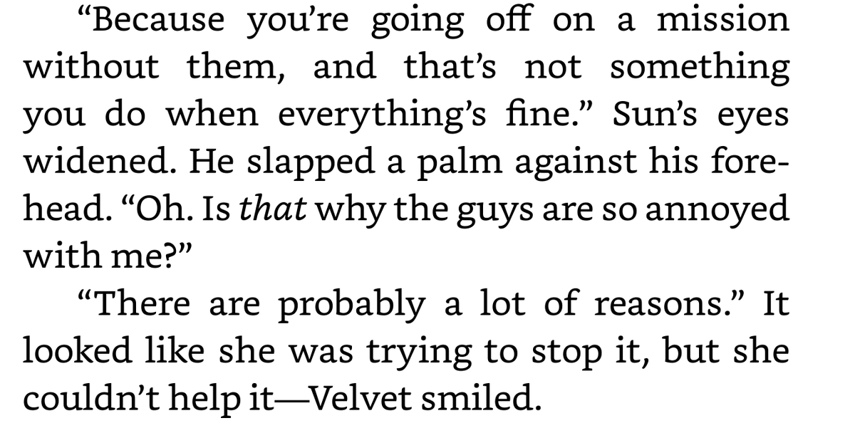 Yet the book seems to forget all of this, and makes him full of pride, completely oblivious to the issues of him and his team. It's only around the mid and end of the book when he learns the lesson he *already* knew previously.