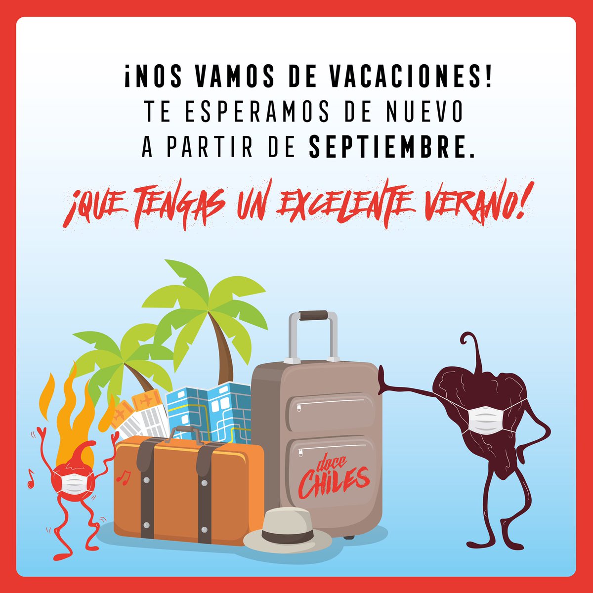 DoceChiles's tweet photo. Que pases un estupendo verano!! https://t.co/xDSaVm613I