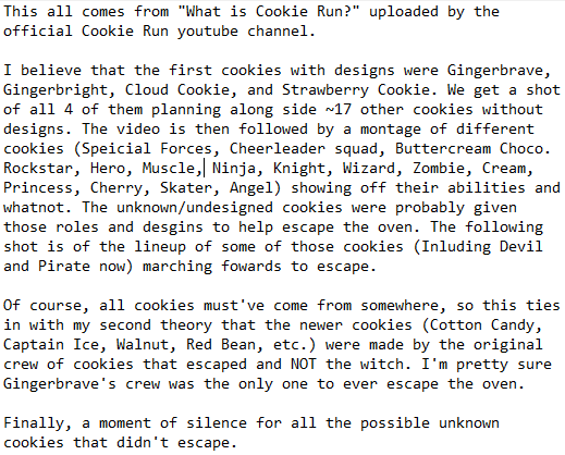 CookieRunTheory's tweet photo. Starting off with a small theory! https://t.co/JbpC1au2Y1