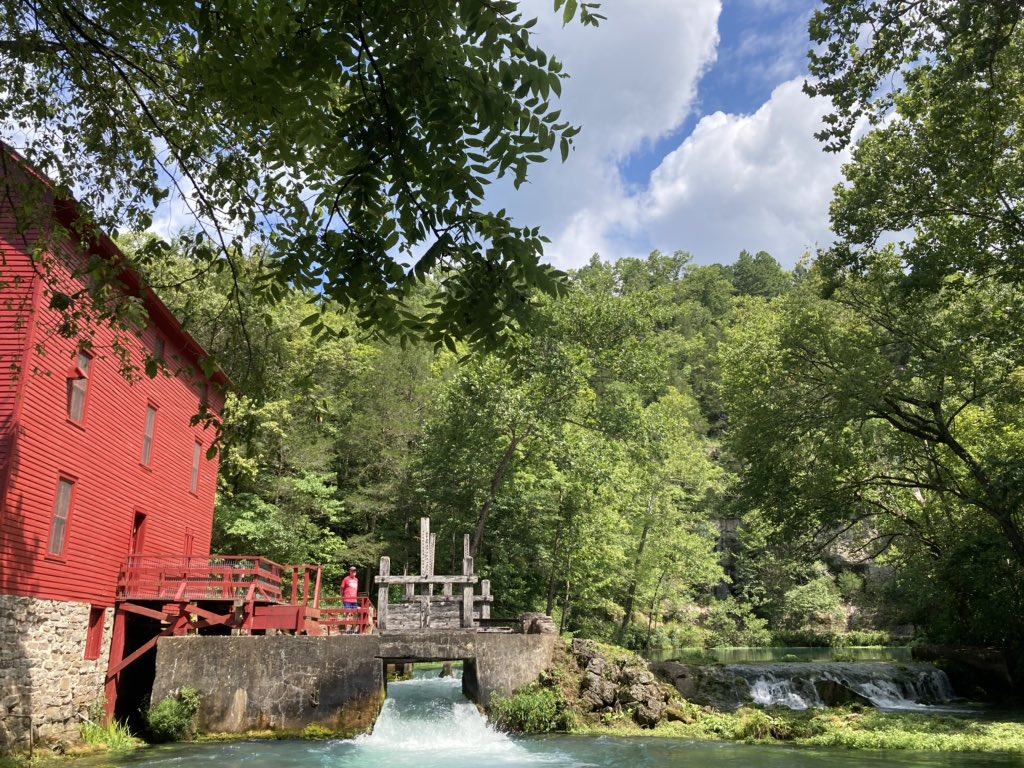 NoahSabich's tweet photo. For someone in awe of water, Alley Spring made me shake my head in astonishment at the beauty. If ever I could recreate a home near water, it would be this exact scene. #Water #SDG6 #OzarkMountains #Missouri #Springs #Midwest #AlleySpring https://t.co/O90LgCLnay