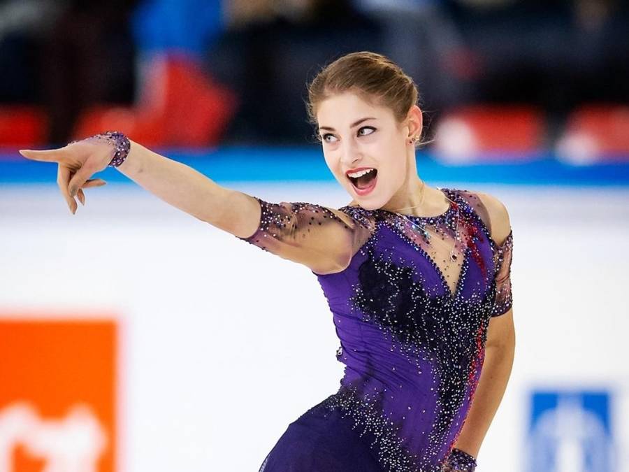 In particular, she has Aliona Kostornaia. Everyone loves Kosto. Most of Eteri's skaters lack artistry, but not Kosto. She's just a beauty to behold, and has a gorgeous triple axel. She's pretty universally considered Eteri's top skater, arguably the top lady in the world.