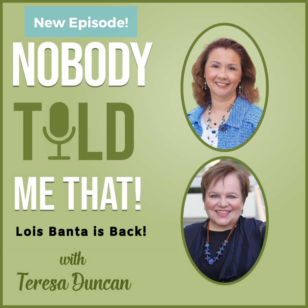 BantaConsulting's tweet photo. NEW PODCAST 🎙️ 

"Lois Banta Gives Advice on Post-Dental Careers and Keeping The Magic In Your Practice." 
- Host Teresa Duncan. 

https://t.co/XzR8Novf0L https://t.co/TzZAaUcinf