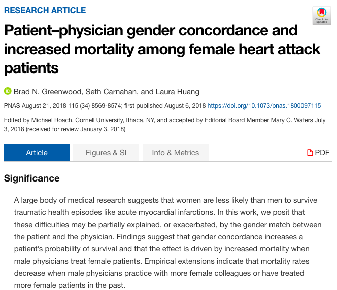 not  @American_Heart publishing an article that says diversity doesn't save lives when a 30 second google search tells us otherwise.... (h/t  @RyanMarino)