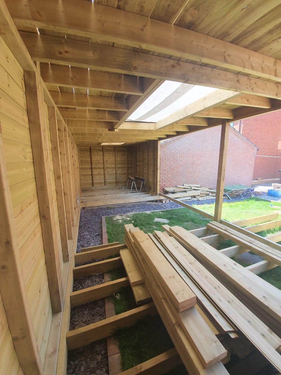 Be_Unique_Int's tweet image. All about strong foundations in work and life! Roll on Monday😎 book now for free quotes be-unique.uk/contact-us/ #beunique #extensions #mancave #summergarden #stokeontrent