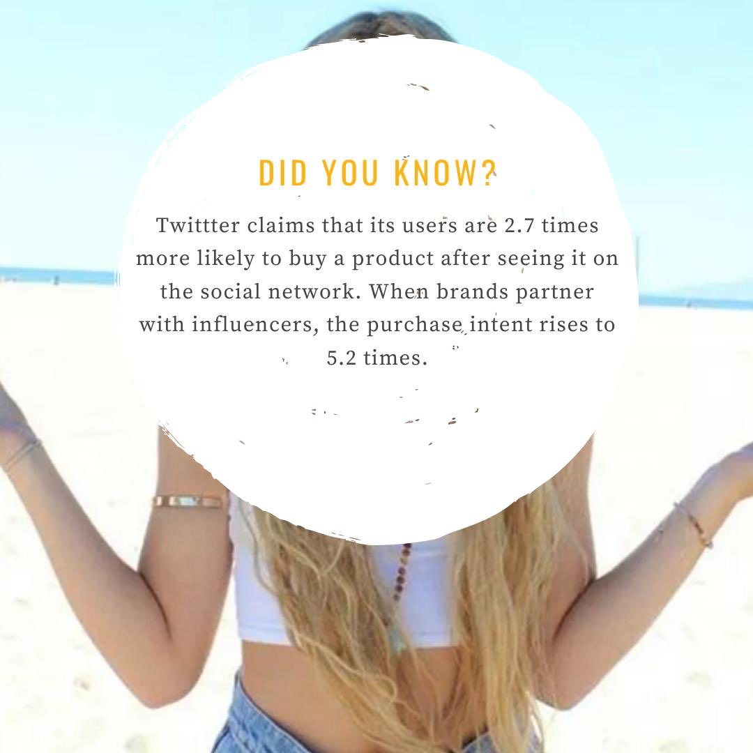 TheMarketingTr's tweet photo. Influencers are influencing!
#influencers #marketing #digitalMarketing #optimisation #insight #didyouknow https://t.co/pM1U6KpPKW