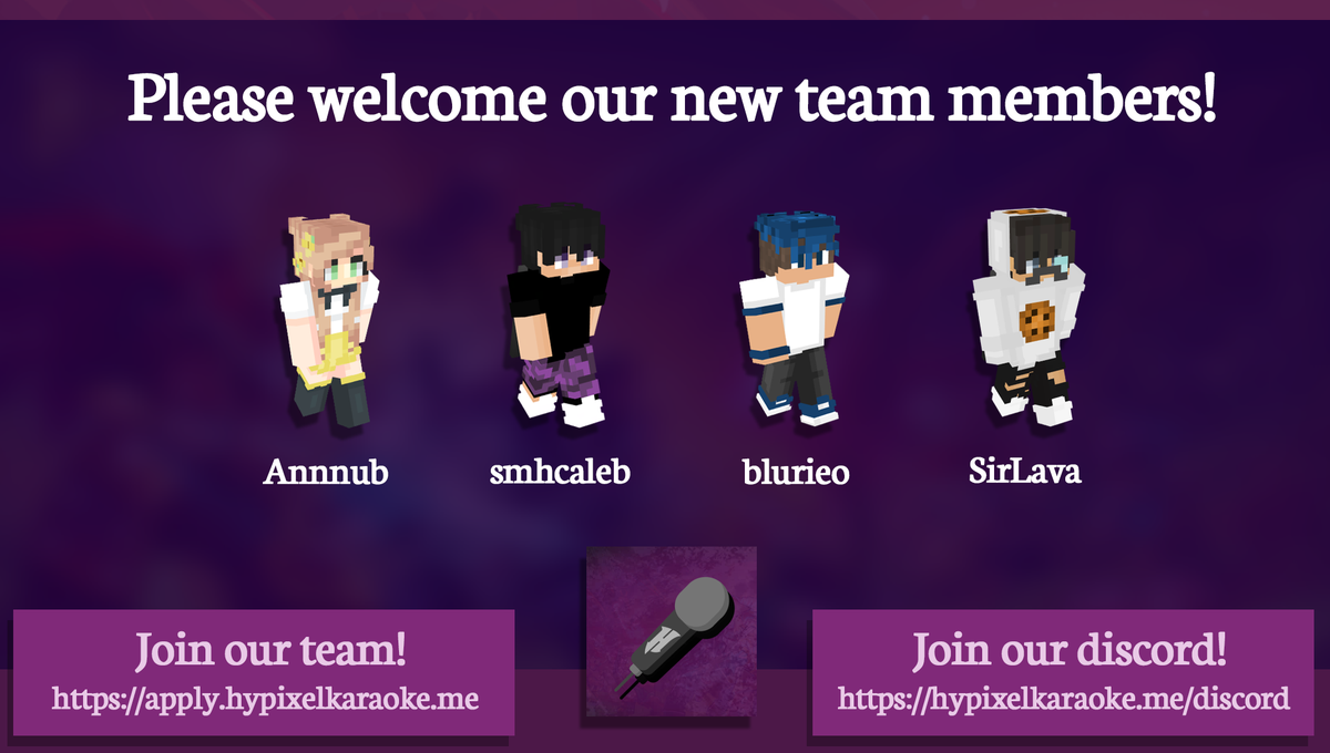 HypixelKaraoke's tweet photo. https://t.co/a2ASAOkSS6
