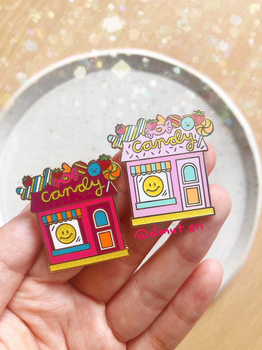 <a href="/B_hundred_Hyun/">Baekhyun_EXO</a> ‘s Candy Shop enamel pin! 🍭🍬<a href="/weareoneEXO/">EXO</a> #Baekhyun_Delight
