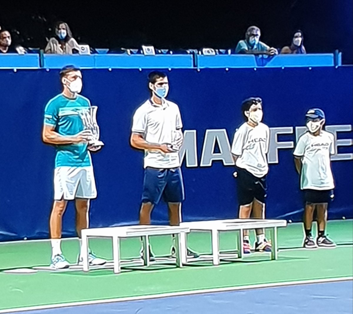 acturcos_fans's tweet photo. C. Alcaraz y P. Carreño han disputado una gran final del Torneo 25 Aniversario Equelite! 👏Enhorabuena Pablo y Todo el equipo de @EqueliteFerrero por estos días de tenis de lujo!! 🏆 #Equelite #25Aniversario #PabloCarreño #CarlosAlcaraz #tenis #villena #españa @alcarazcarlos03 https://t.co/rfEea9GnYM
