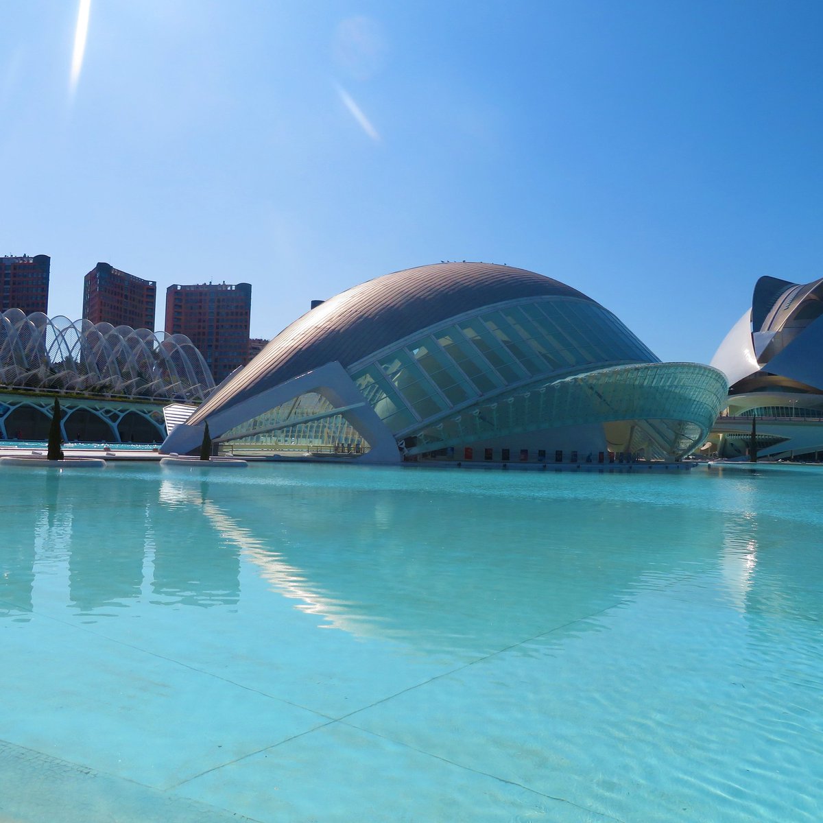 DesignersBim's tweet photo. City of Arts and Sciences in Valencia is one of the most ambitious and inspiring engineering structures in Spain #architecture #Valencia #design https://t.co/StGixrxC8X