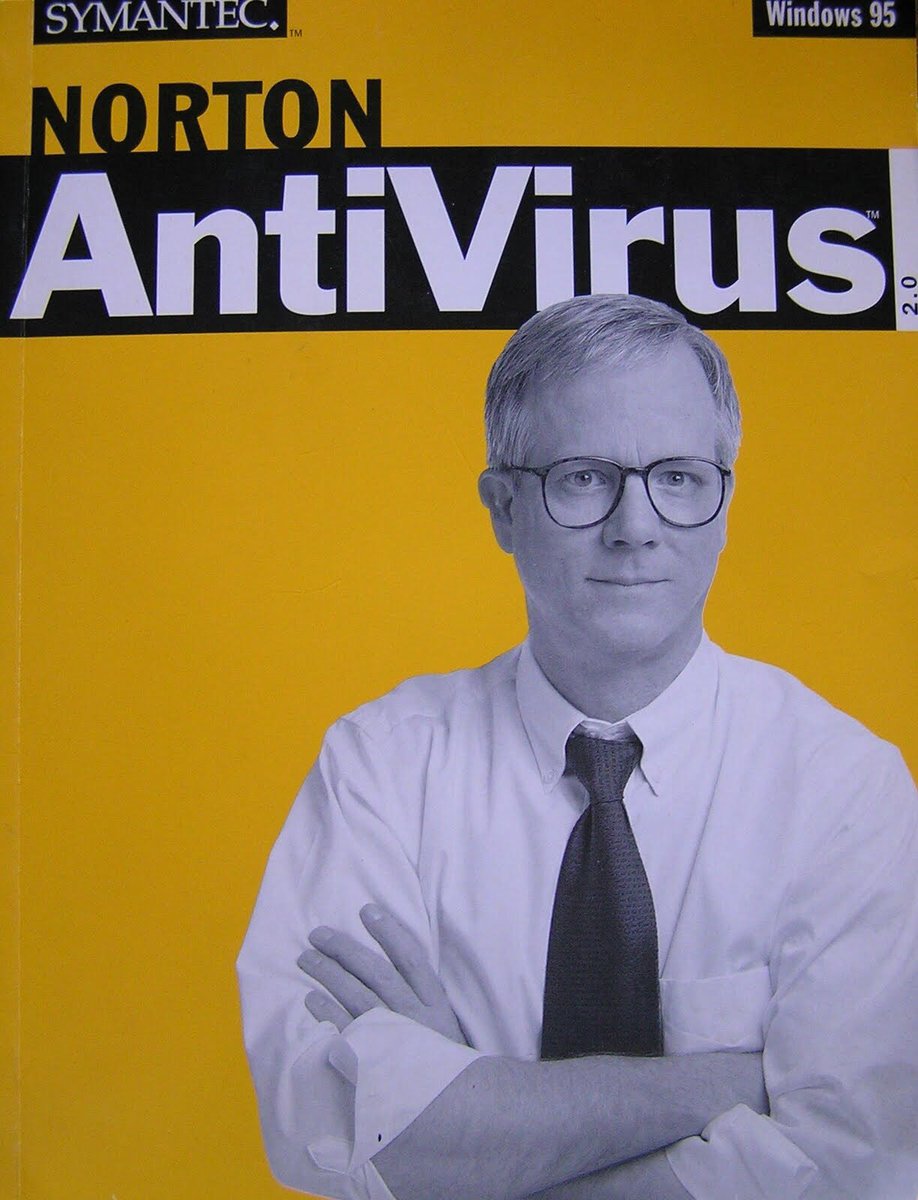 Simon69961815's tweet photo. @officialmcafee Did you ever meet Peter Norton from Norton Utilities back when in the day, and was he as much of a buzzkill as he looks in this picture? https://t.co/41HABhz5Ni