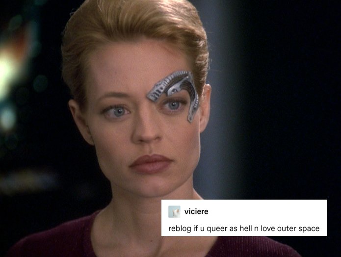 (this one might be *too* niche but i truly believe b& #39;elanna would take a special interest in wlw drama)