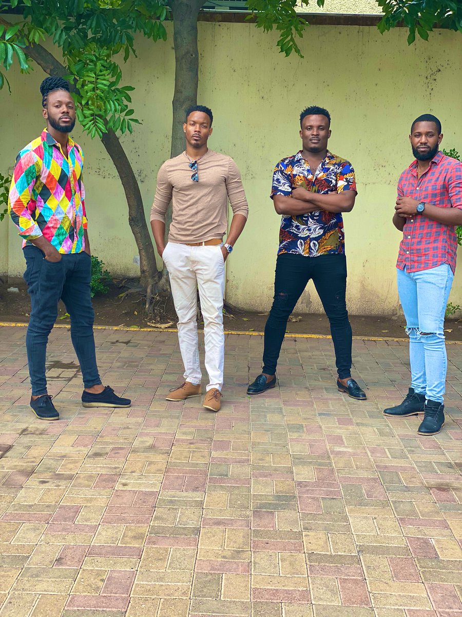 dBURNZMusic's tweet photo. Ladies, choose your fighter π.
From left: @dBURNZMusic #DouglasFletcher @_RayActor @kingsleymorgan_
We are the men of @ShopTalkJa #FyahFull https://t.co/MytE7IUyp6