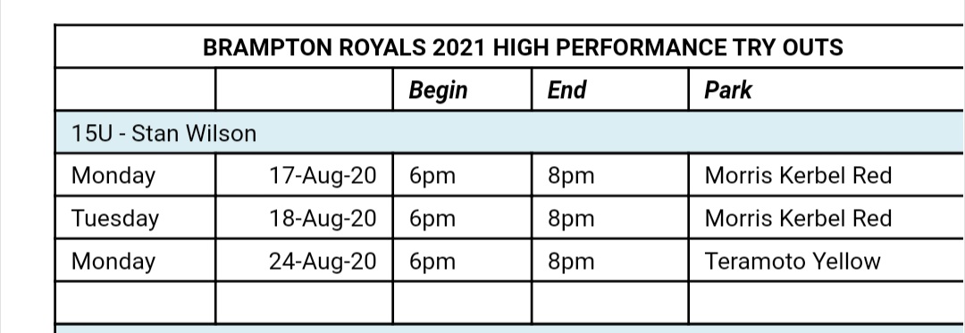 Stiener13's tweet photo. Are you born in 2006 looking to try out for one of the Top OBA baseball programs? DM for more details or show up on any of the dates below.
Looking for serious ball players wanting to play at the next level. https://t.co/BEpI437FHG