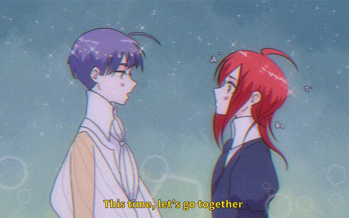 houseki no kuni but it's an old anime you watched as a kid 