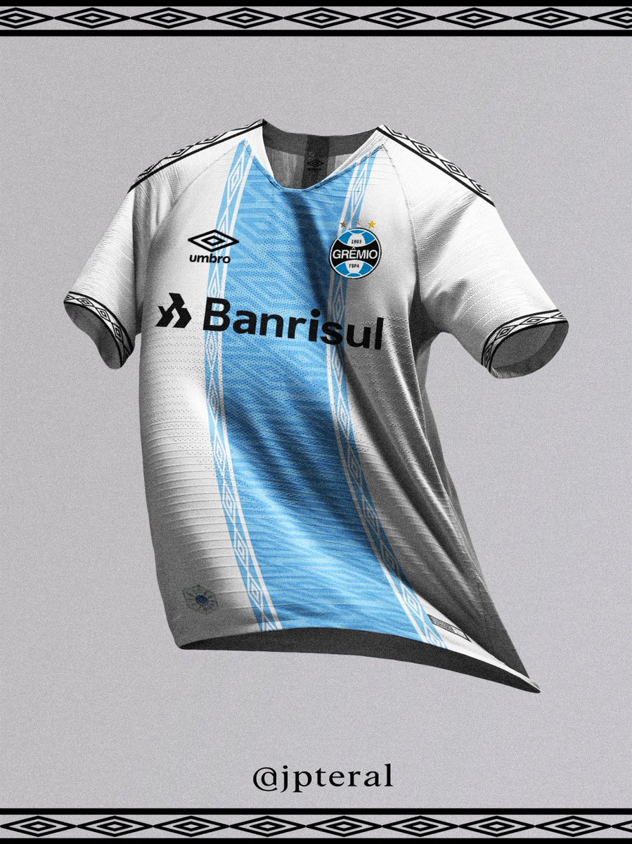 jpteral's tweet image. Fiz outra camisa do @Gremio enquanto não sai a 3a. Muita gente gostou da primeira que eu fiz então tá ai a segunda... Opiniões?? @UmbroBrasil