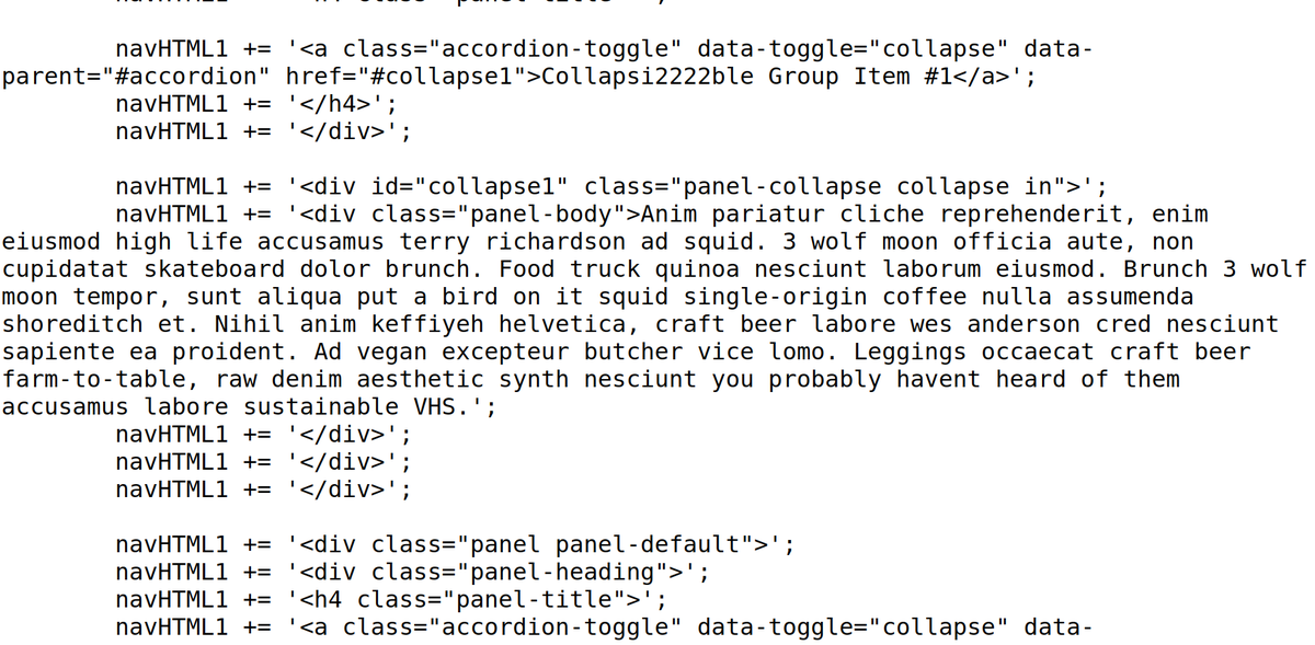 One of our vital <a href="/CAPublicHealth/">California Department of Public Health</a> scrapers logging COVID-19 data is broken.

Why? A simple HTML list was replaced with a new "design" that includes sample text like "Ad vegan excepteur butcher vice lomo. Leggings occaecat craft beer farm-to-table."

cdph.ca.gov/Programs/CID/D…