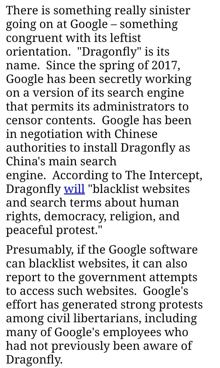 SamParkerSenate's tweet photo. 17. Oh, 1 more thing: China's massive, oppressive social credit system owes its existence &amp; capabilities to Google more than anybody else short of the CCP itself.

"It's China, who cares?"

Really? What if American entities were helping China build bi-ow-eapons?👀 #TurnkeyTyranny https://t.co/WCvLugVnjW