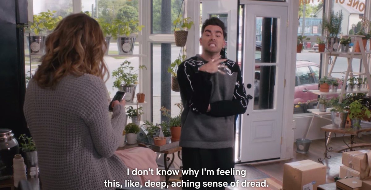 clrmontreyqs's tweet photo. 2020 as told by schitt’s creek https://t.co/3NOVXJ0ag7