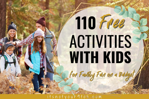 itsnotyour9to5's tweet photo. Entertain kids doesn't have to be expensive. Need some ideas? Here are 110 FREE activities with kids for families on a budget.#savemoneyuk #personalfinance #savemoney #freekidsactivities https://t.co/QKkpMBZLdk https://t.co/u5aEMHyNHU