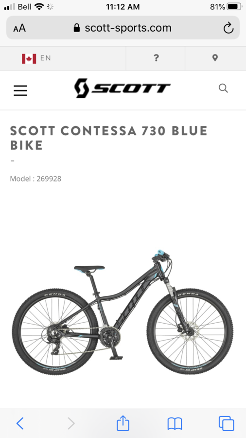 scott contessa 730 xs