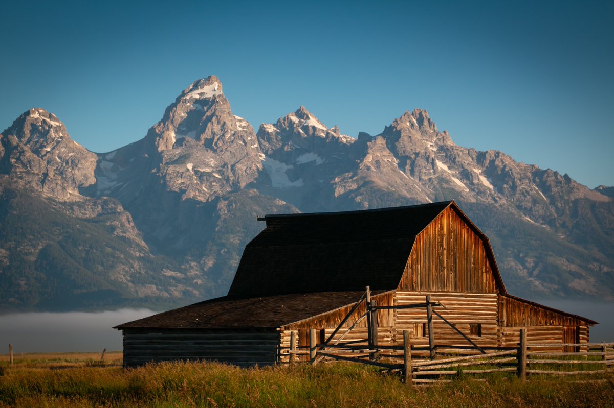 Early mornings in <a href="/GrandTetonNPS/">Grand Teton National Park</a> are 👌. #jacksonhole #jhdreaming