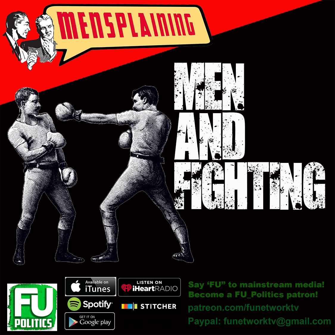 funetworktv's tweet photo. Put up your dukes! Is the urge to fight - physical or otherwise - hard-wired into male brains, or is it something we learn and can un-learn?!
#FU_Politics
 
 With @stevenjkerzner @FEEZYDoesIT @AndylandRadio @aronseal and Chris Hamilton

https://t.co/8scg0j9Xrf https://t.co/bl53OHTW0a