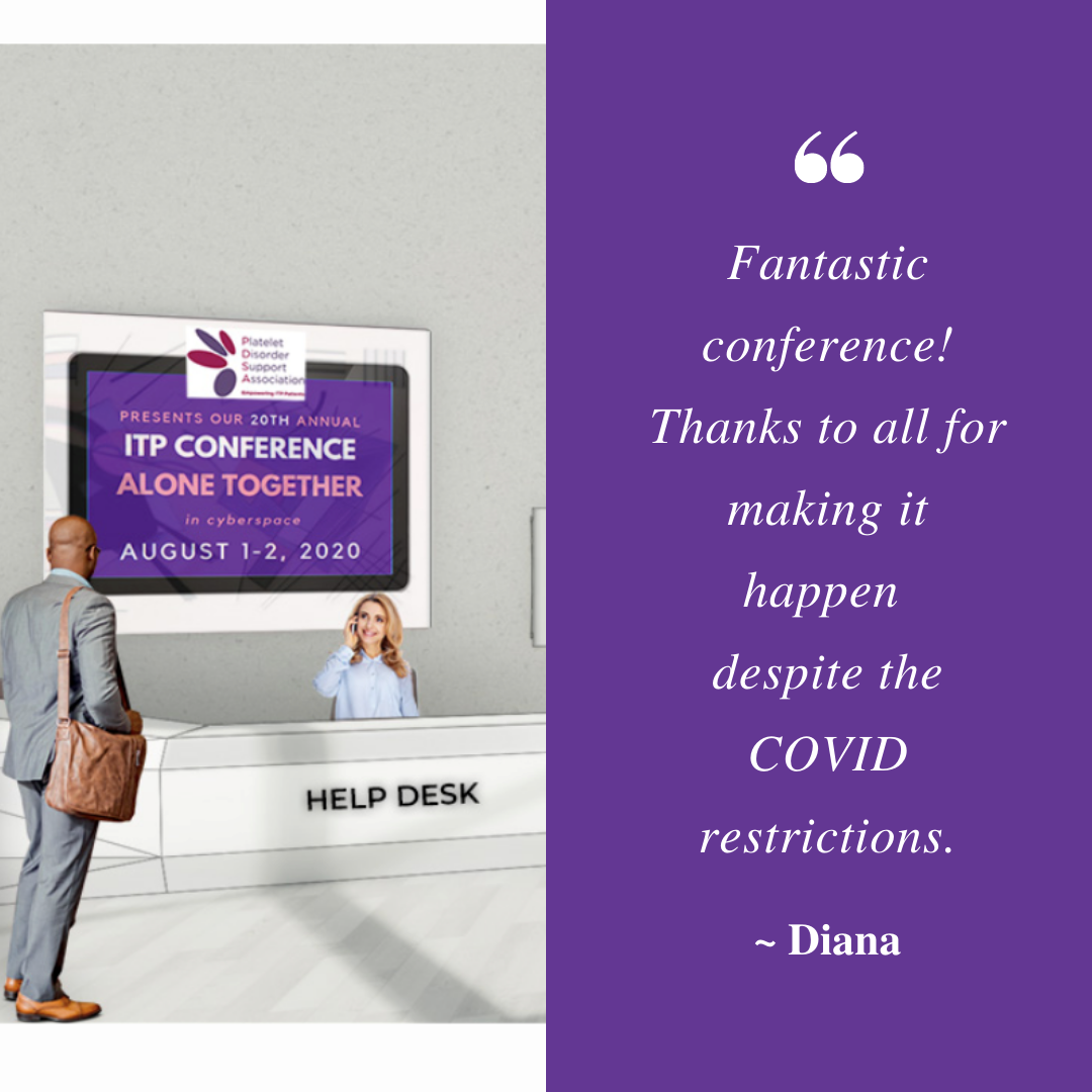 PDSA_ITP's tweet photo. It’s a wrap…take THAT COVID-19! 👊 So, who’s ready for SEPTEMBER?! 💜 💪💜
#2020ITP #beatITP #ITPstrong #ITPaware https://t.co/u0sOFzHEn7