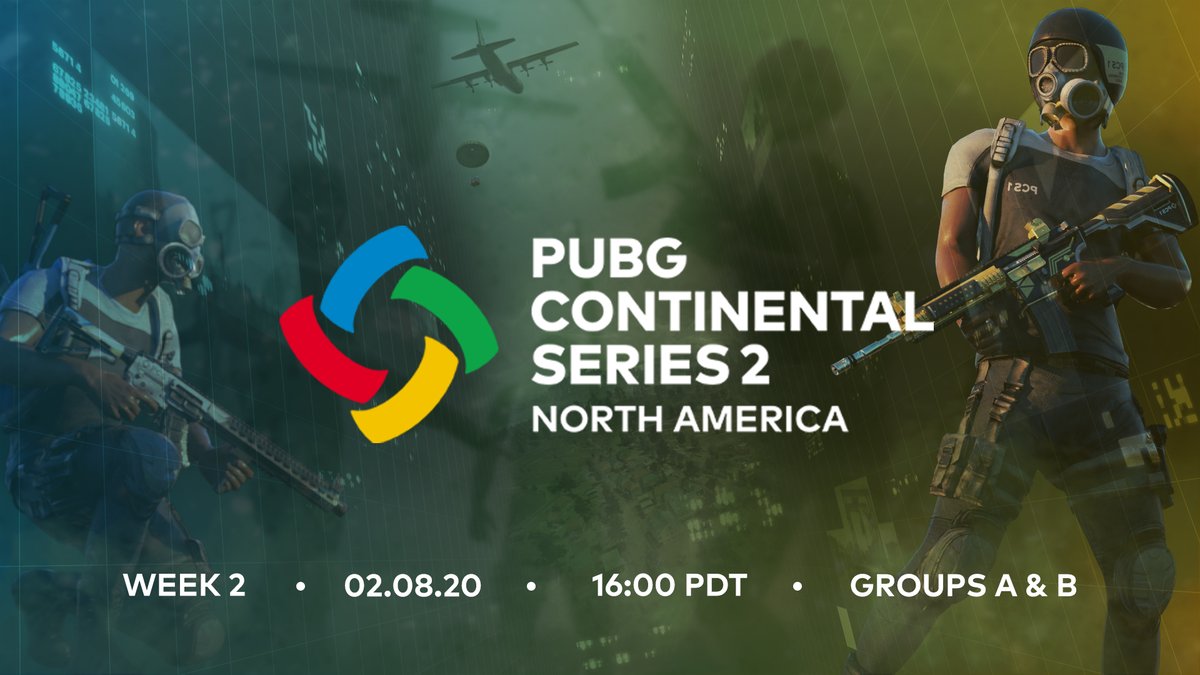 PUBGEsports's tweet image. Last, but def not least we've got groups A &amp;amp; B gearing up to take on day 3 of the #PCS2 Group Stage week 2.

Time for these squads to get in there &amp;amp; make the final push for pts to end the week off STRONG!💪

We'll see you there, starting at 4pm PDT!
👉twitch.tv/pubg