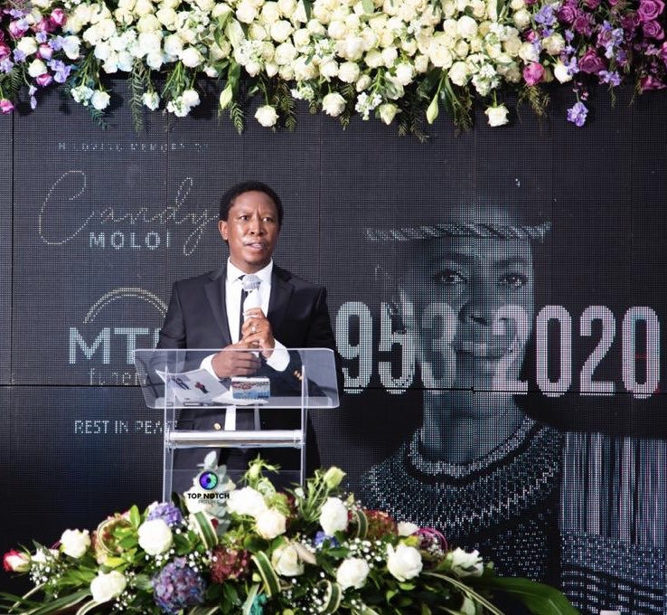 Julius_S_Malema's tweet photo. Goodnight Mama, till we meet again. Rest in power Mushavhi, zvakanaka.💔🖤🖤🖤 https://t.co/46kPH0YMwA