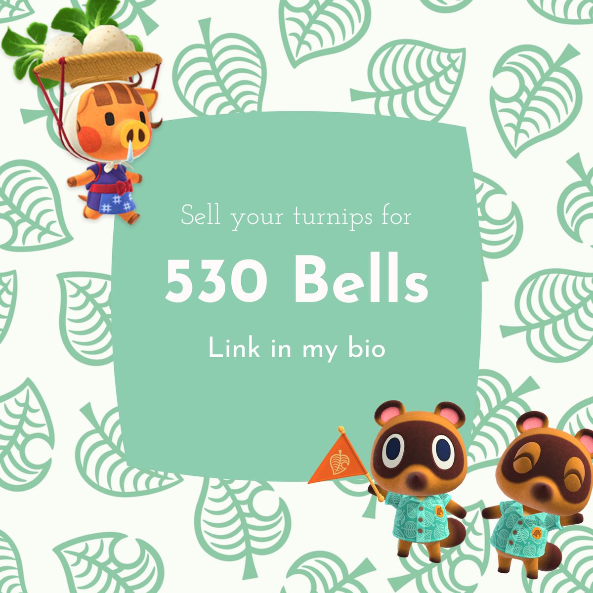 acnh_pingu's tweet photo. HEADS UP! I will be opening a new flight at 6:30pm EST

#animalcrossing #animalcrossingnewhorizons #turnipexchange #turnips #turniptrade #turnipstrade #stalkmarket #daisymae #nookscranny https://t.co/nHHOHGWkxq