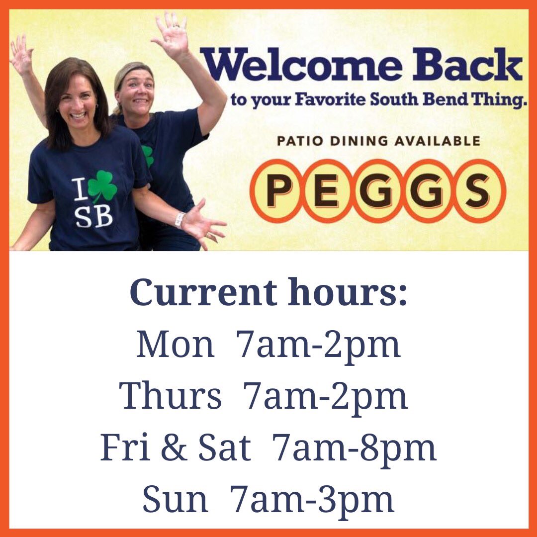 We love having our students and families back in town! Check out our current hours and a reminder we're now open for dinner Fridays and Saturdays. See you soon!