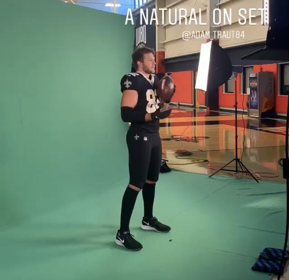 MichaelBalkoJr's tweet photo. First look at Adam Trautman in a #Saints uniform🔥🔥 https://t.co/3OQNEekBxT