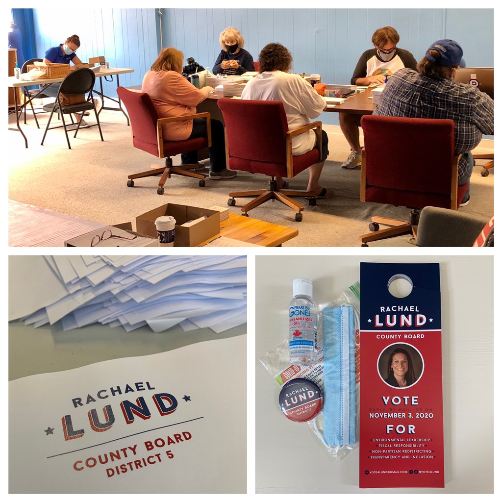 vote4lund's tweet photo. #TeamLund is hard at work! โ๐ผ Thank you to all of the volunteers who are helping our campaign safely contact voters ๐ท We take health & safety seriously while telling you that we believe Rachael is the candidate best suited to represent District 5 #VoteByMail #VoteEarly #VoteLund https://t.co/gYfW8fLKJd