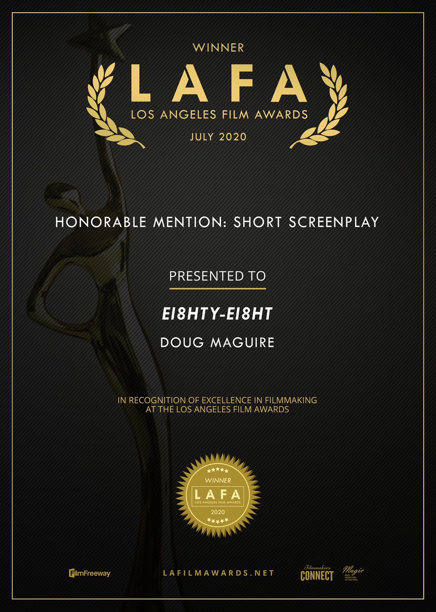 🌿🌞🌿 Beautiful Certificate from @lafilmawards - thank you very much! ♾♾: #LAFA20 #LAFA2020 #LosAngelesFilmAwards