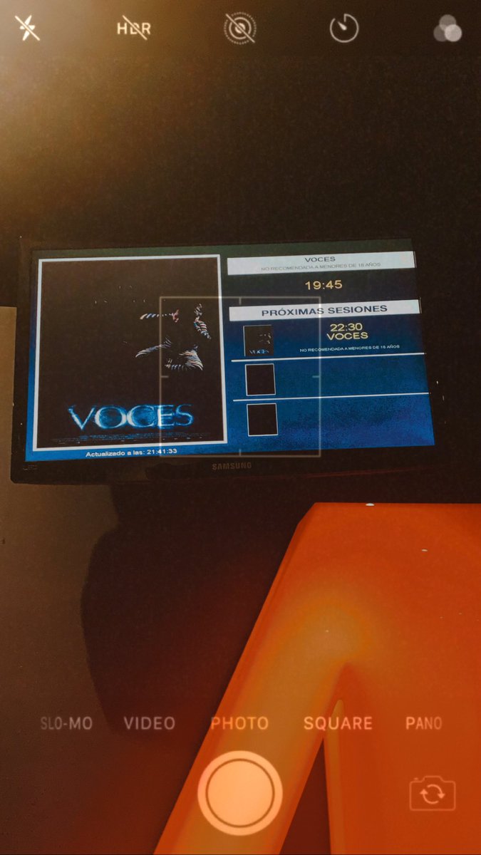 NintonSanchez's tweet photo. Vale. Una cosa. 
#VOCES Brutal 
No suelo ver películas de miedo, es el género que menos consumo pero y digo que para los amantes del cine de miedo es una muy buena elección. 👏🏽👏🏽👏🏽✨ Bravo Ángel Gomez https://t.co/4krs46XPCF