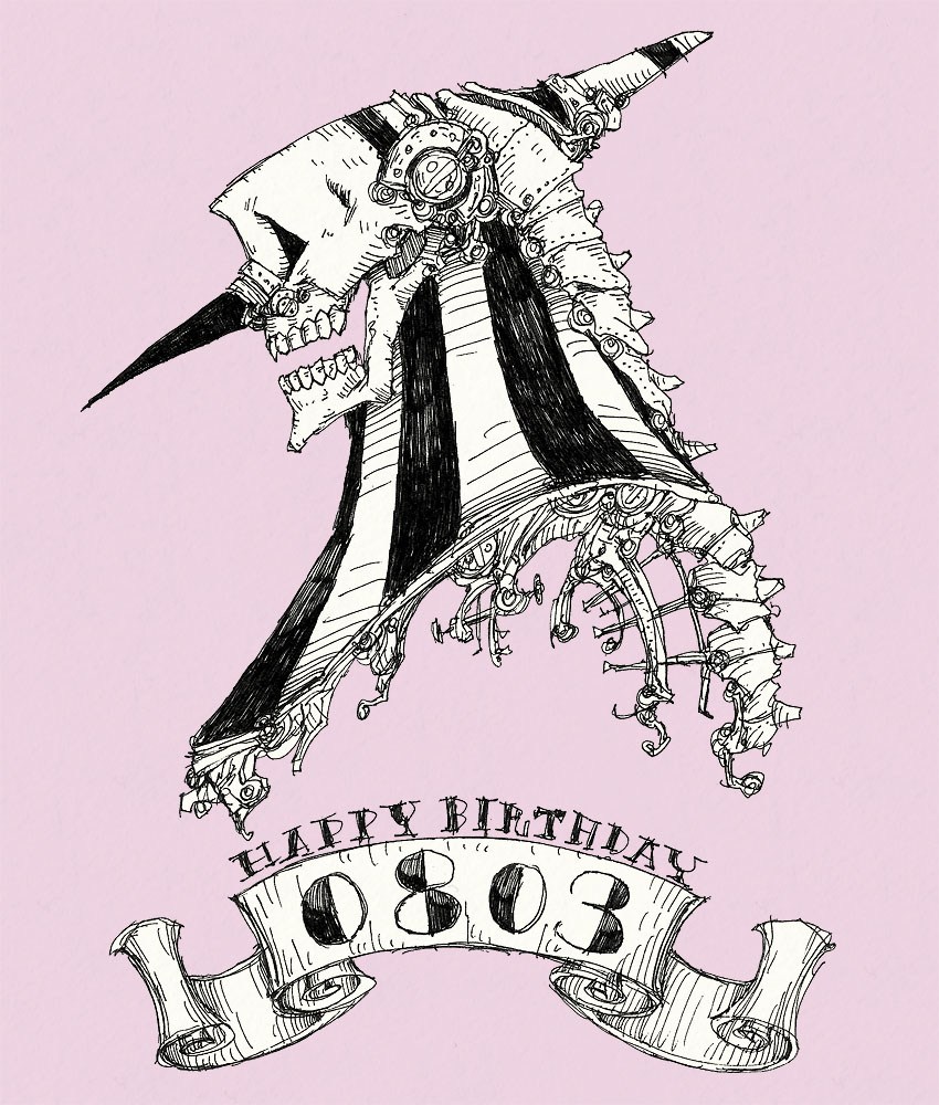 8/3生まれの方、お誕生日おめでとうございます。
8月3日生まれの方に届くと嬉しいです。

いつもより素敵な一日となりますように。

#誕生日 #happybirthday #8月3日 #ボールペン画 #イラスト 