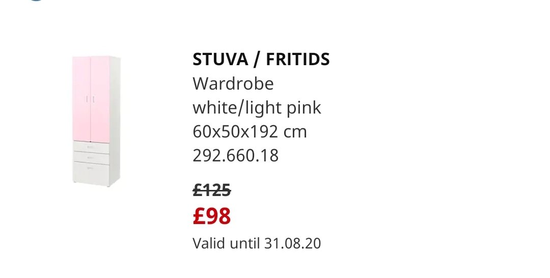 WingingitMother's tweet photo. @IKEAUKSupport I have been trying to order this item since March. It always tells me its unavailable. Any chance you'll know when it will be please? https://t.co/exQ5C8cjgk