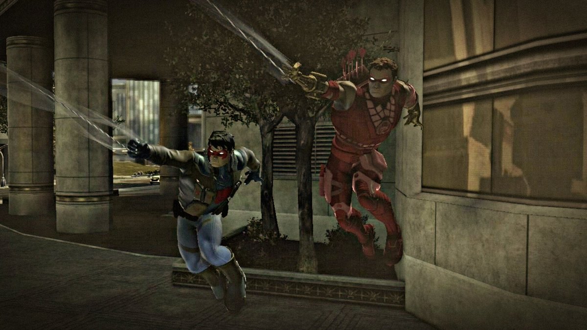 RedHoodDCEU's tweet photo. Partner 👊🏻
@DCUO #DCUO
#RedHood #JasonTodd
#Arsenal #RoyHarper https://t.co/6PY3iP2nBl