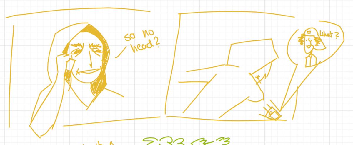 Im being held at gunpoint to post screenshots of drawings  @HappyGoldieCx  @groovyfrog_  @Spucun  @nvereikou1 and I did on a whiteboard so expect a long thread (Im sorry)