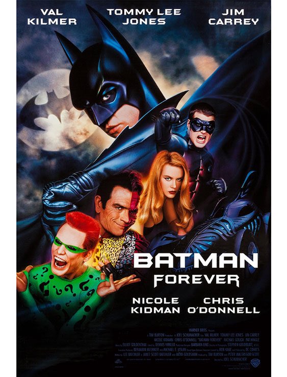 GeekPopGirls's tweet photo. What is the WORST movie you’ve ever seen ? Mine is #BatmanForever. #Batman #WorstMovie @RazzieAwards #Razzies #ValKilmer #JimCarrey #TimmyLeeJones #NicoleKidman #JoelSchumacher https://t.co/zymzd4Y3YW