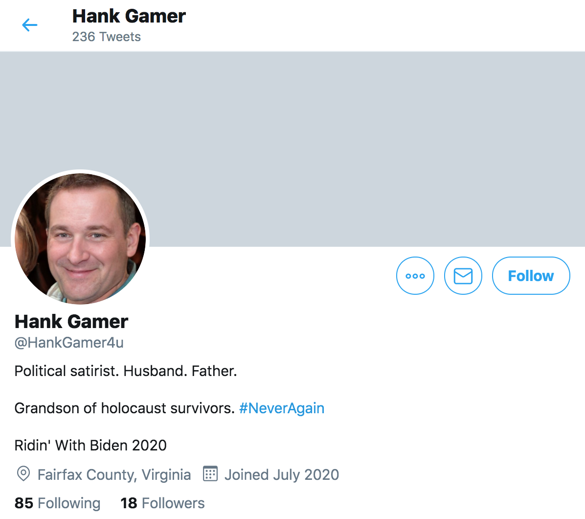 All of these accounts have racist tweets, but if you're looking for a specific focus on white supremacy,  @bannedboomer and  @HankGamer4u have got you covered. Also include: gleefully flipping off babies and endorsing of the murder of a BLM protester.