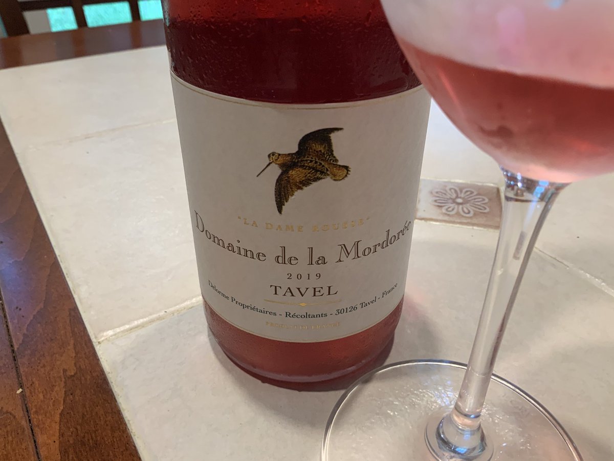 Enjoying #Tavel #rose this evening.
<a href="/FRENCHWINE_CLUB/">FRENCH WINE CLUB</a> #rhone <a href="/RhoneWine/">RhoneValleyVineyards</a> <a href="/RhoneRangers/">The Rhone Rangers</a>