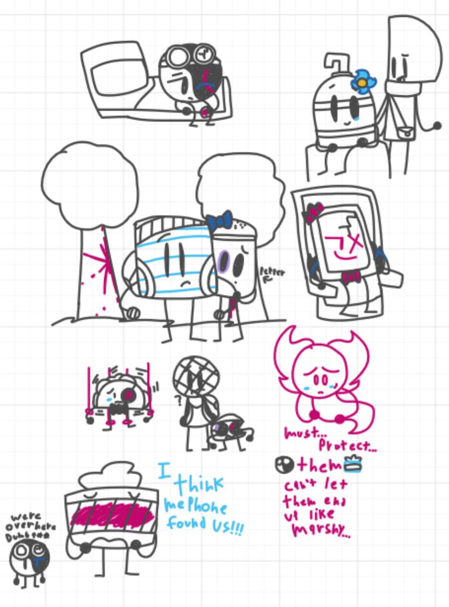cookie_cartoonz's tweet photo. me? obsessed with my own Au? I would nev- okay I would and I do 
#inanimateinsanity https://t.co/qTnbbN1fZo