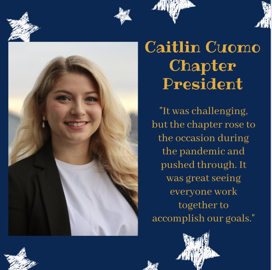 THREAD:Congratulations to our chapter for bringing the Star Chapter Award home!✨ Although our year came to a sudden pause, we want to thank the amazing members of this chapter who helped persevere through these uncertain times. You ALL have made this chapter proud! 💛💙 #letsgo