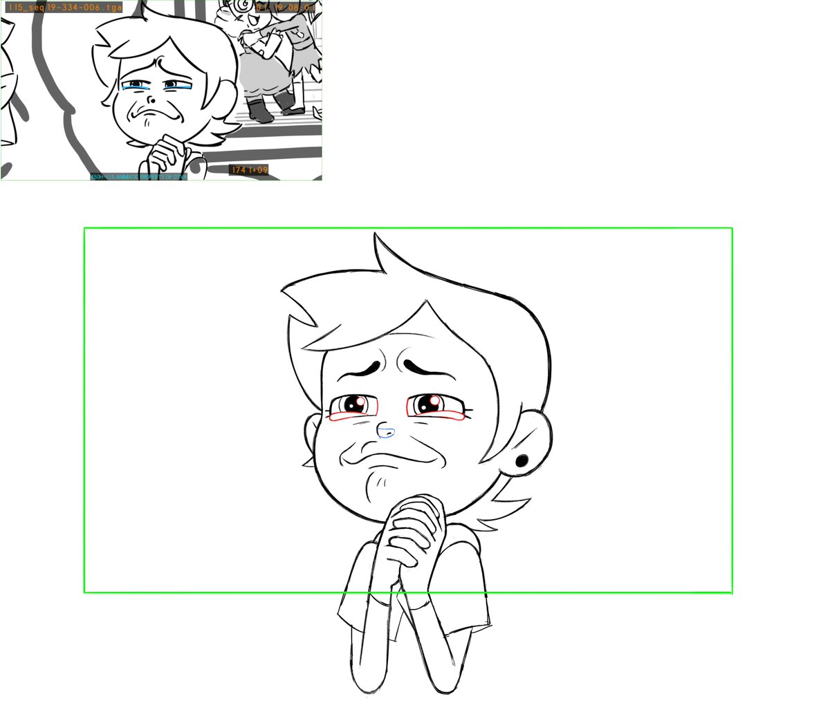 Two very special poses from "Understanding Willow" #TheOwlHouse , the board drawings were so good so I wanted to stay as close to them as possible