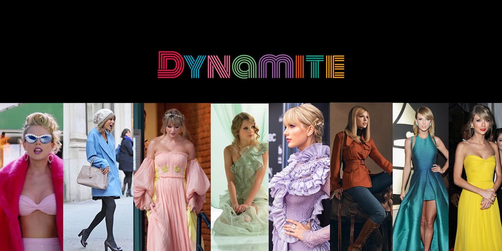 midastouchmyg's tweet photo. taylor swift as 𝕕𝕪𝕟𝕒𝕞𝕚𝕥𝕖 
#BTS_Dynamite https://t.co/f2o8tGa6Qq