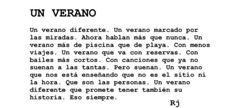 martaglaam's tweet photo. Un verano diferente https://t.co/n3nxP4gDZG